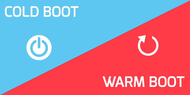 Warm boot