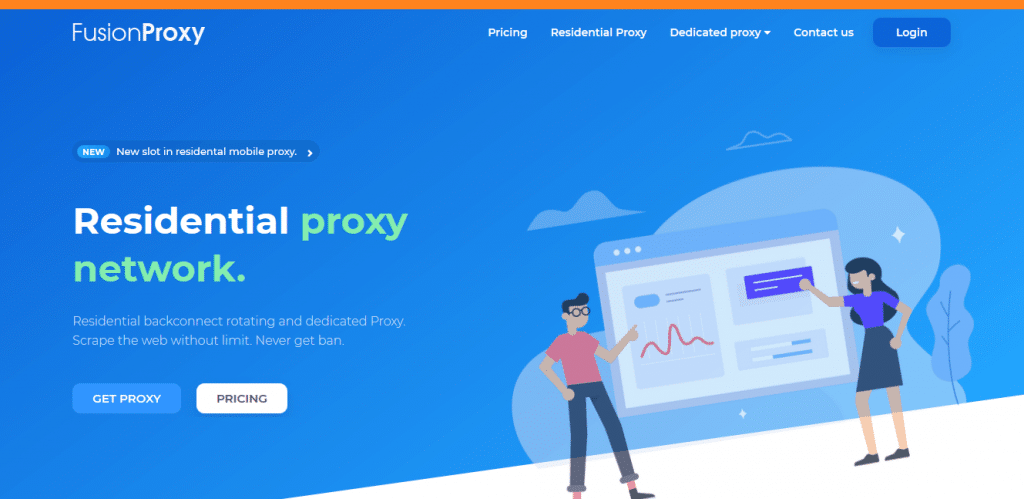 FusionProxy Residential Proxy Network