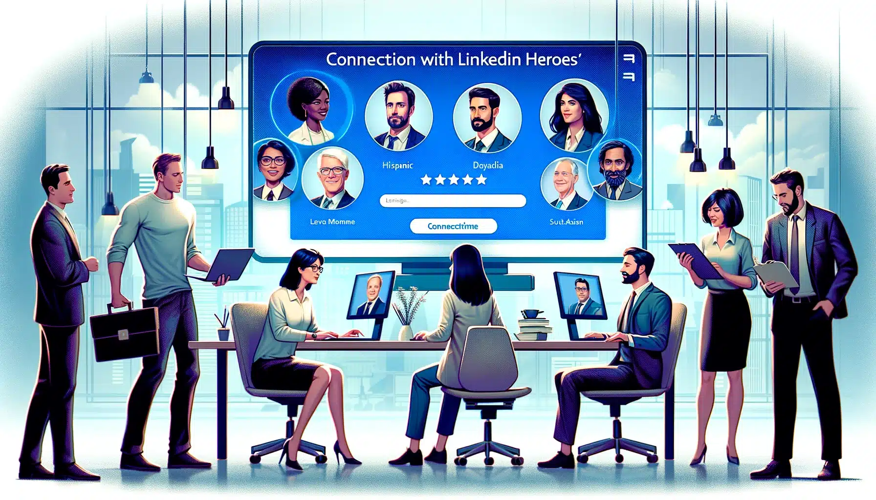 Connection With LinkedIn Heroes