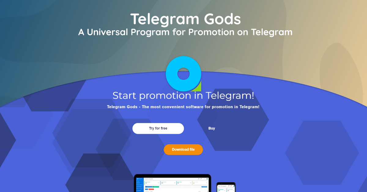 Telegram Gods: A Universal Program for Promotion on Telegram